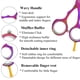 thumbnail image 3 of Juego de tijeras para cortar el cabello de 5,5 pulgadas, tijeras para adelgazar/texturizar el cabello para peluquería o uso doméstico, 3 of 5