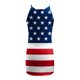thumbnail image 5 of Vestidos de mujer Verano Día de la independencia Impresión Casual Rounk Cuello sin mangas Mini vestido Fridja hjkh3402, 5 of 5