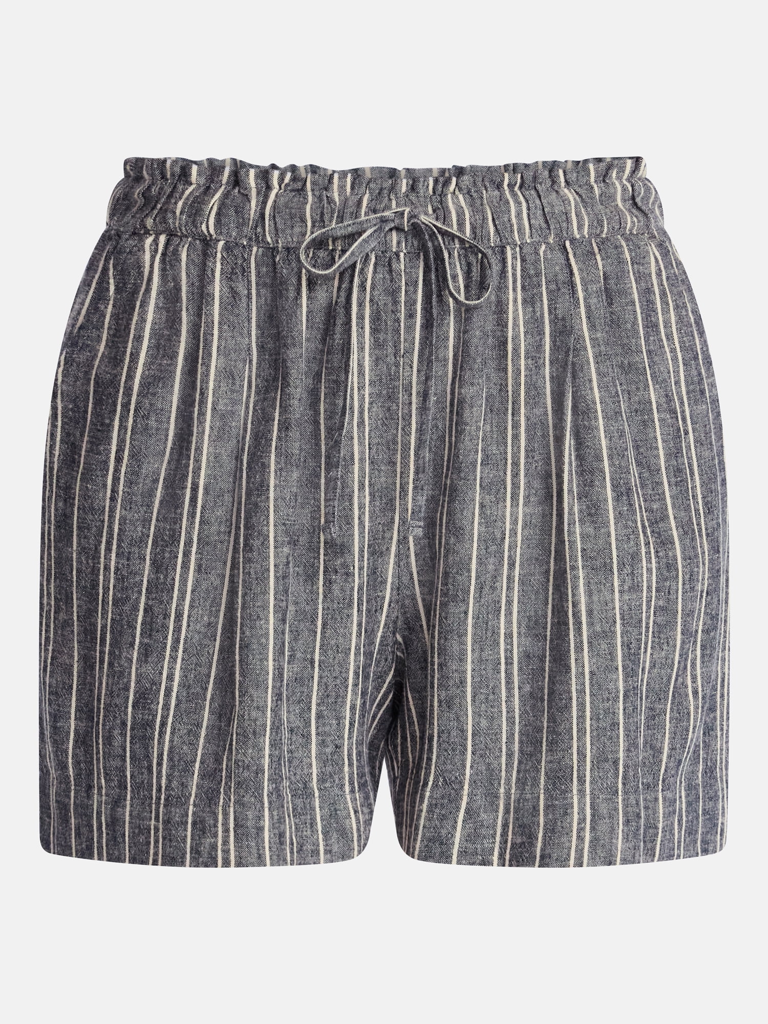 Time and Tru Women's Linen Blend Shorts, Sizes XS-XXXL