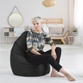thumbnail image 1 of Brava Pouf Poire TG Noir, 1 of 1