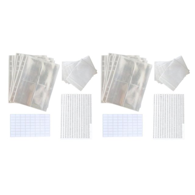 Yuarrent Storage Collection Booklet for Tools Accessories and Art Tipo 1 2piezas