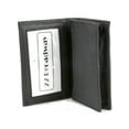 thumbnail image 2 of Leather Wallet Expandable Card Case Front Pocket Thin Slim ID Window Credit Card, 2 of 7