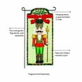 thumbnail image 6 of Evergreen Flag,Deck the Halls Nutcracker Everlasting Impression Textile Decor,12.5x0.13x28 Inches, 6 of 7