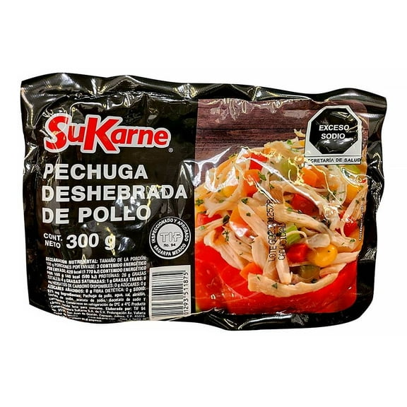 Pechuga de pollo SuKarne deshebrada 300 g