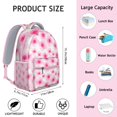 thumbnail image 4 of Bright Colorful Floral School Backpack - Ergonomic Waterproof Bookbag for Commuters, 4 of 6