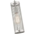 thumbnail image 4 of 46211-91 Livex Lighting Industro - 1 Light Pendant in Contemporary Style - 5.13 Inches wide by 21.5 Inches high-Brushed Nickel Finish    -Traditional, 4 of 8