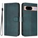 thumbnail image 1 of For Google Pixel 8a Cases Wallet Stand Retro Texture Leather Phone Cover with Lanyard - Grey, 1 of 5