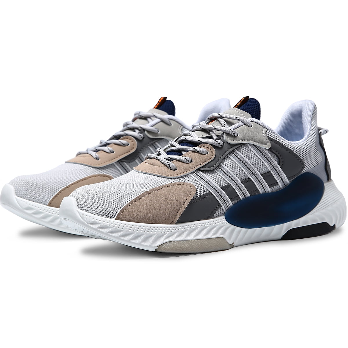Tenis Hombre, Zapatos Hombre Deportivos, Zapatos de Malla Transpirable para Hombre, Zapatillas de Deporte Casuales de Moda para Entrenamiento Caminar Correr Gimnasio&nbsp;Antiderrapante