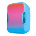 thumbnail image 1 of Bocina 3' Bluetooth® Green Leaf 5 W con radio FM luz led RGB azul, 1 of 4