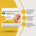 thumbnail image 2 of NAIL TEES COTTON TIPS 120 Count (3 PACK) - The Ultimate Nail Tool, Multi-Purpose Double-sided Swabs with Pointed Ends for Precise Touch-ups and the Perfect At-Home Manicure & Pedicure, 2 of 7