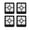 FOUR PIECES, variant on LUXRISEON 2/4/6pcs HEPA Filter Replacement Vacuum Cleaner Filter Floor Washing Machine Filter for FLASH/FC9 PRO Accesssories