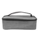 thumbnail image 1 of Sac à déjeuner isotherme en tissu Oxford, grande capacité, étanche, avec poignée, idéal pour le bureau, l'école ou les sorties, gris, 3,2 L, 1 of 4