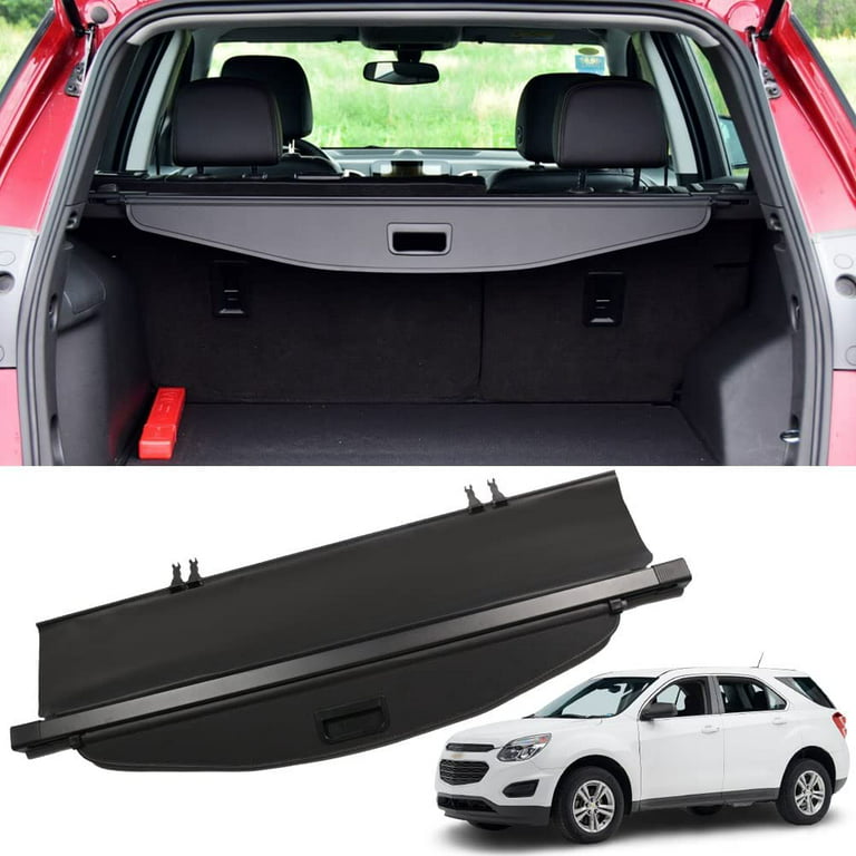 Marretoo for Volvo XC60 Cargo Cover 2010 2011 2012 2013 2014 2015 2016 2017  for Volvo XC60 Accessories Black Retractable Trunk Cover Security Shield
