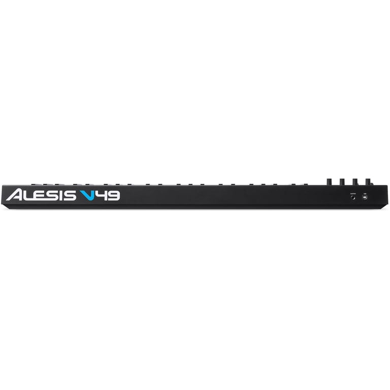 Alesis V49 Full Size 49 Key USB MIDI Keyboard Controller, Black