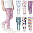 thumbnail image 2 of Leggings finos de verano para niñas, pantalones antimosquitos de seda de leche con estampado de dibujos animados para exteriores para niños, 2 of 4