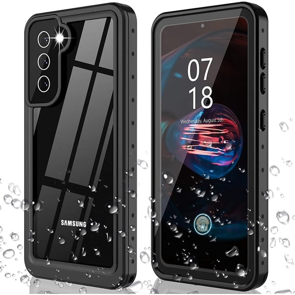 for Samsung Galaxy S21 Plus Case Waterproof, Built in Screen Protector 360° Full Body Protective Shockproof IP68 Underwater Clear Case for Samsung Galaxy S21 Plus 6.7inch