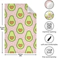 thumbnail image 3 of GZHJMY Kitchen Dish Towels, Fruit Avocado Heart Bone Kitchen Towels Set of 6 Super Soft Absorbent Dish Towels Set Microfiber Polyester Kitchen Dish Cloths Decorative Tea Towels, 28x18 Inch Washcloths, 3 of 7