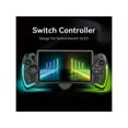 thumbnail image 4 of LED Switch Joycon Support Telescopic Adjustment, Enhanced Switch/Switch OLED Joycon Controller for Handheld Mode, Switch Controller with Colors LED, Adjustable Joystick Sensitivity and Turbo, 4 of 7