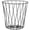 Black, variant on Tuphregyow Metal Mesh Round Garbage Can for Bathroom, Bedroom, Office, and Kitchen - Sturdy and Modern Wastebasket with Large Opening Design Black