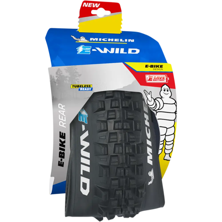 Michelin E-Wild Bicycle Tire 27.5 x 2.6, Black