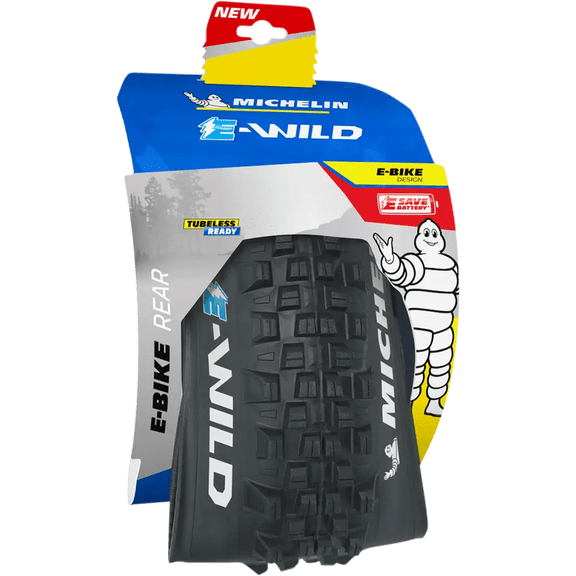 Michelin E-Wild Bicycle Tire 27.5 x 2.6, Black