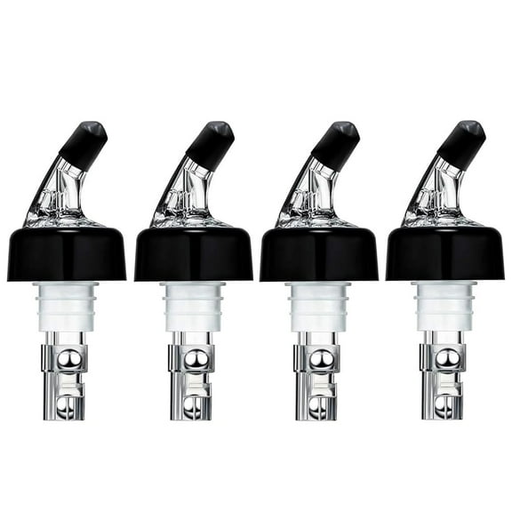 JTCAREERS Measured Liquor Pour Spouts – Premium Bottle Pourers for Alcohol | Perfect Pour Spouts for Liquor Bottles & Bartending