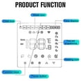 thumbnail image 3 of Labymos LCD Display Intelligent Temperature Controller Electric Water Heating Device Thermostat with Weekly Programmable Function, 3 of 8
