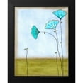 thumbnail image 2 of Vess, June Erica 12x14 Black Modern Framed Museum Art Print Titled - Minnas Garden II, 2 of 5