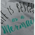 thumbnail image 5 of Life Better As Mermaid Beach Lover Bodysuit Jumper Girls Infant Baby Brisco Brands NB, 5 of 7