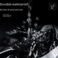 thumbnail image 3 of Traje impermeable dividido Pantalones de lluvia para adultos Impermeable reflectante de cuerpo completo anti-tormentas para montar en bicicleta engrosado, 3 of 5