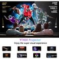 thumbnail image 4 of TIMIFIS Projector HD Projector 3000 Lumens Home Video Projector Compatible With HDMI| USB| AV| Audio Interface| USB Flash Drive| Computer - Summer, 4 of 9
