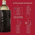 thumbnail image 6 of Vacu Vin Wine Set Original Plus- 6pc Wine Must Haves - Includes Foil Cutter - The Corkscrew Twister - Active Cooler Wine - Wine Server Crystal - Wine Saver Concerto and Vacuum Wine Stopper, 6 of 6