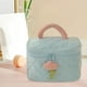 thumbnail image 5 of Neceser de moda Estuche de almacenamiento Bolsos con cremallera Bolsos Flores de Bolsa de cosméticos para mujeres y niñas Accesorios azul Colco Neceser, 5 of 8