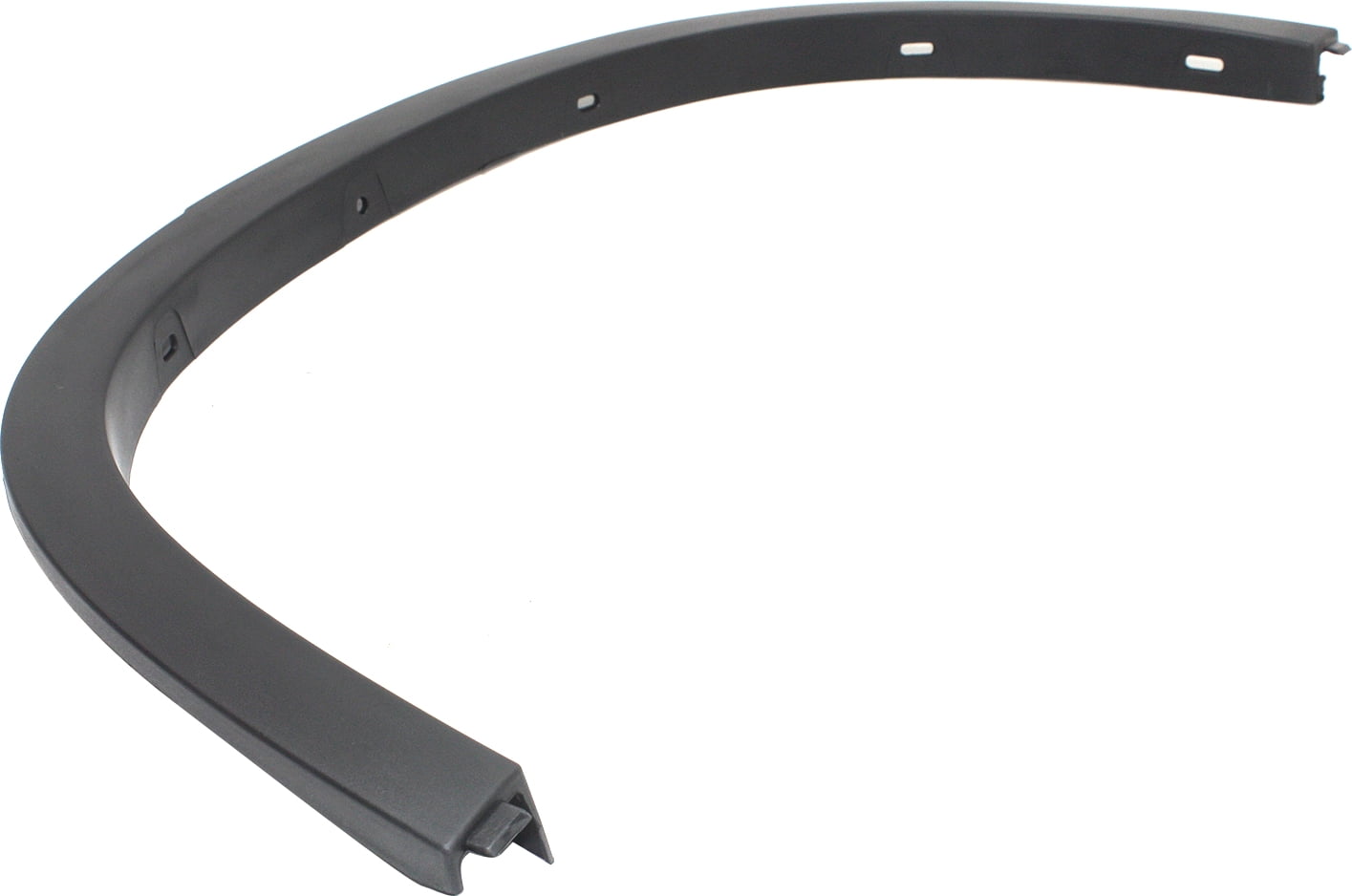 Fender Trim Compatible with 2012-2015 BMW X1 Rear, Left Driver Textured Black