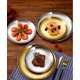thumbnail image 3 of Discos de placa de acero inoxidable estilo 2PCS Bandeja de almacenamiento de alimentos redonda elegante Metal esmerilado plateado 304 Platos Nordic Simplicity Postre Bistec Cocina Café Shop19CM JAMW Sencillez, 3 of 5