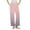Pink, variant on Womens Flannel Pajama Lounge Pants Ombre Plush Warm Wide Leg Trousers Drawstring Sweatpants with Pockets