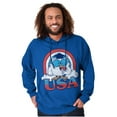 thumbnail image 3 of Tootsie Mr Owl American Patriot USA Hoodie Sweatshirt Women Men Brisco Brands L, 3 of 6