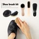 thumbnail image 3 of Kit para el cuidado del limpiabotas Irfora 8PCS Kit de cuidado de brillo de zapatos Cepillos polacos negros y neutros para botas Zapatos Zapatillas Estilo 1 Irfora Kit para el cuidado del limpiabotas, 3 of 7