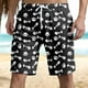 thumbnail image 4 of WILLBEST Pantalones Cortos Deportivos para Hombre, Bañadores Casuales de Playa con Estampado de Mascota, Corte Recto, Cómodos para Caminar Al Aire Libre y Verano, 4 of 8
