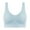 Blue, variant on VerPetridure Clearance Plus Size Sports Bras for Women High Support Comfort Breathable Yoga Vest Sports Bras Women's Outdoor Workout Fitness Running Underwire Raceback Sport Bras
