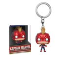 thumbnail image 1 of Funko Pop-llavero de vinilo para niños, muñeco coleccionable de Capitán América, Inro, Deadpool, Spider Man, Thanos, Thor, l03（Captain marvel red，, 1 of 5