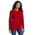 thumbnail image 4 of Hanes Men's Long Sleeve T-Shirt Tee Perfect-T Lightweight Soft Crewneck S-3XL, 4 of 8