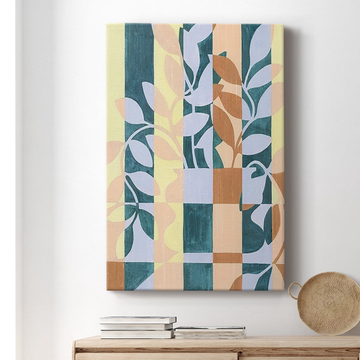 Checkered Cutting I Premium Gallery Wrapped Canvas - Ready to Hang