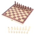thumbnail image 3 of Juego De Ajedrez Magnético De Madera Portátil, Tablero Plegable, Juego De Escritorio, Juguete Para Niños, Principiantes Y Adultos, 3 of 7