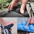 thumbnail image 4 of BC-203 1.0 Bicycle Inflatable Airbag Cushion Seat Cover Folding Soft Bike Seat Cover with Pump, Size: M, 4 of 5