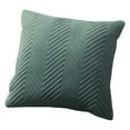 thumbnail image 2 of HomeDM Throw Pillow Covers 17.7x17.7 Inch, Green Soft Textured Striped Boho Pillow Covers, Decorative Couch Pillow Covers for Home Decor Sofa Living Room Bed, 2 of 8