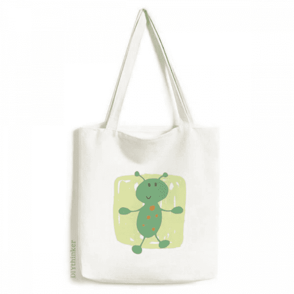 Universe And Alien Graffiti Alien Tote Canvas Bag Shopping Satchel Casual Handbag