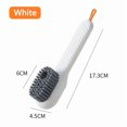 thumbnail image 1 of 1/2PCS Shoe Washing Bag for Washing Machine Zipper Laundry Bag for Sneakers Slippers Soft Mesh Shoe Cleaner Organizer Brush, 1 of 6