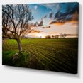thumbnail image 2 of Sunset in Sardinia Grasse - Impression sur Toile Paysage Extra Large, 2 of 4