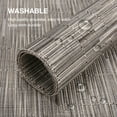 thumbnail image 5 of 6pcs Placemat with Compatible Table Runner Crossweave Insulation Placemat Washable Table Mats Set Heat Resistant, 5 of 11